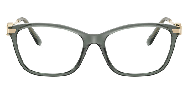 Shiny Transparent Army Green/Shiny Pale Gold / 55-16-145