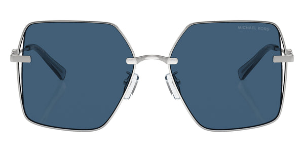 Shiny Silver / Blue Solid / 58-17-145