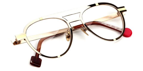 Polished Pale Gold/Satin Ivory / 52-19-145