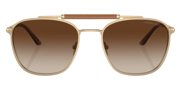 Matte Pale Gold / Gradient Brown / 55-19-145