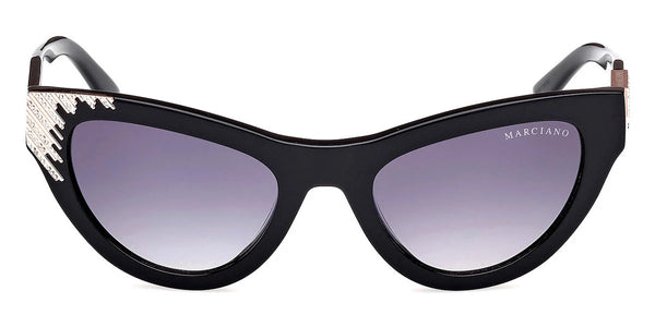 Shiny Black / Gradient Smoke / 53-21-140