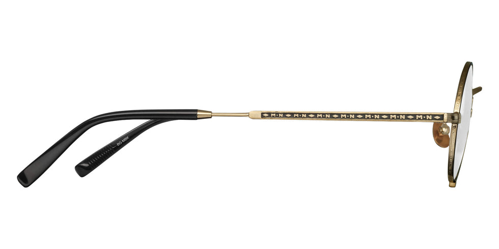 Matsuda 10103H 44 - Brushed Gold/Matte Black #id:10103hbrushedgoldmatteblackclearlens44_s:102105
