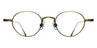 Matsuda 10189H 46 - Antique Gold #id:10189hantiquegoldclearlens46_s:100100