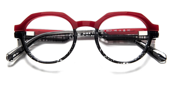 Burgundy/Black / 48-21-145