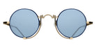 Matsuda 10601H 45 - Brushed Gold/Navy / Cobalt Blue #id:10601hbrushedgoldnavycobaltblue45_s:100100