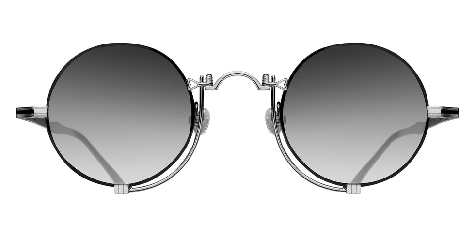 Matsuda 10601H 45 - Palladium White/Black / Gray Gradient #id:10601hpalladiumwhiteblackgreygradient45_s:102100