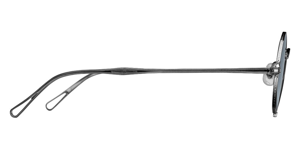 Matsuda 10601H 45 - Palladium White / Cobalt Blue #id:10601hpalladiumwhitecobaltbluesunglass_s:100105