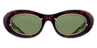 Matsuda 10604H 49 - Dark Tortoise / Sage Green #id:10604hdarktortoisesagegreensunglass_s:104100