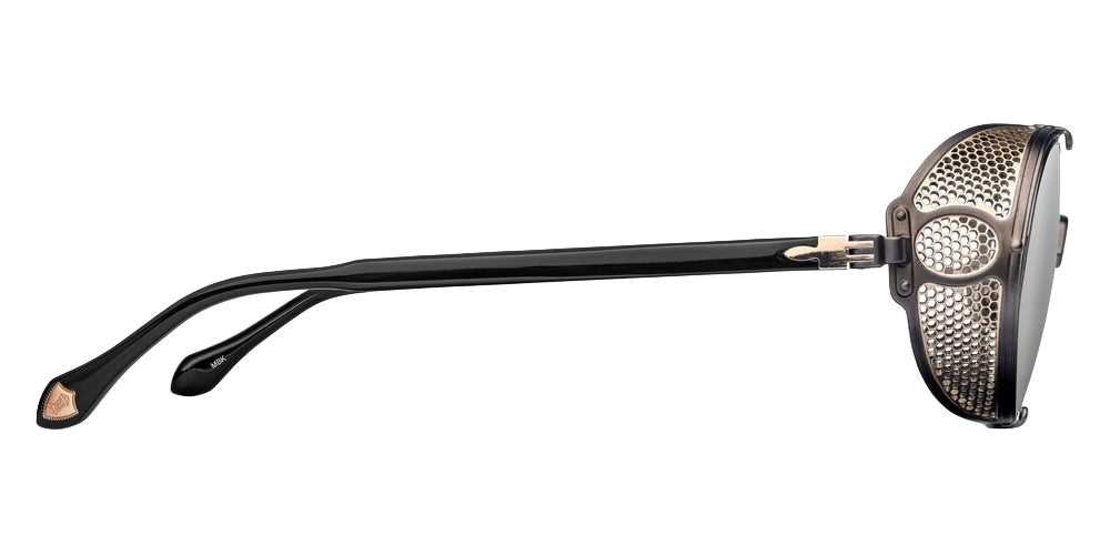 Matsuda 10610H 51 - Matte Black / Silver Mirrored #id:10610hmatteblacksilvermirrorsunglass_s:100105