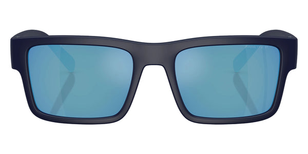 Matte Dark Blue / Dark Gray Mirrored Water Polarized / 54-19-145