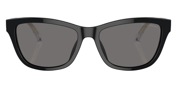Shiny Black/Top Black/Crystal / Dark Gray Polarized / 56-17-140