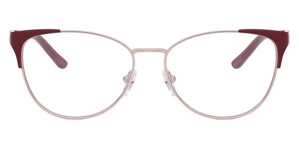 Shiny Pink/Matte Burgundy Gunmetal/Top Brown on Opal Pink / 53-15-140