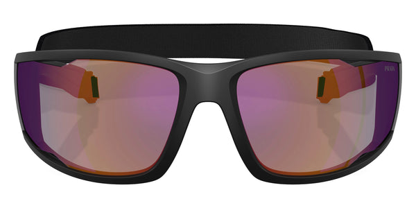 Matte Black / Dark Blue Mirrored Violet / 85-18-120