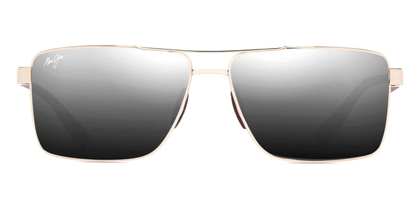 Shiny Gold with Burgundy / Dual Mirrored Silver to Black / 60-14-140