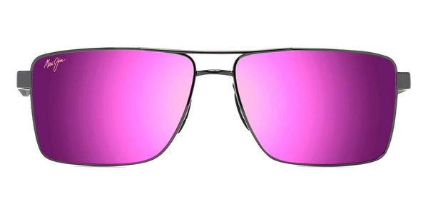 Shiny Gunmetal with Black / MAUI Sunrise / 60-14-140