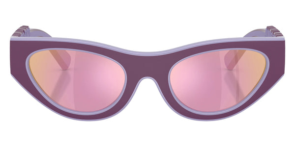 Violet Rubber/Lillac / Pink Mirrored Rose Gold / 47-19-130