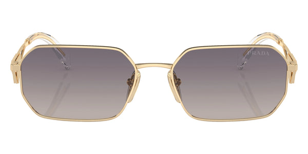 Pale Gold / Gradient Blue Mirrored Silver / 58-17-140