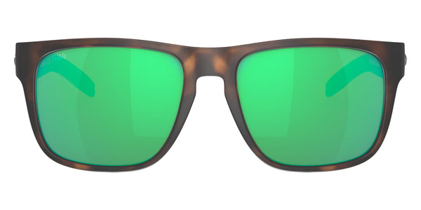 Matte Tortoise / Green Mirrored Polarized / 56-17-134