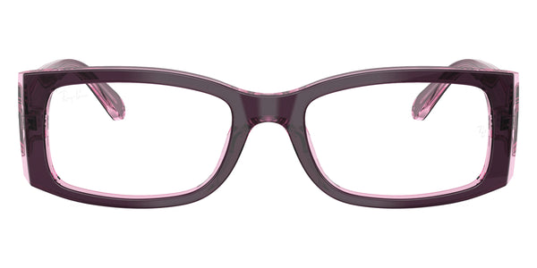 Violet on Transparent Pink / 54-19-140