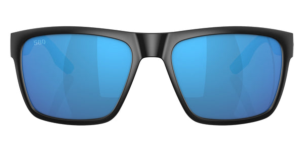 Matte Black / Blue Mirrored Polarized / 59-18-145