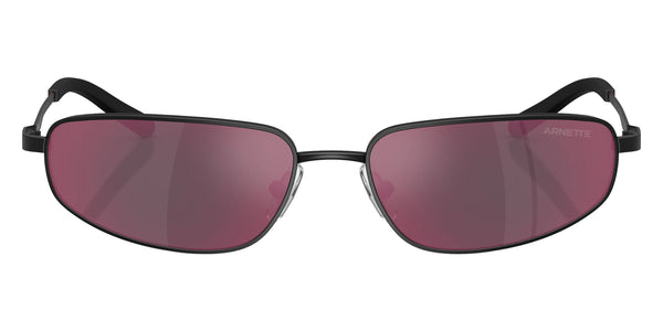 Matte Gradient Red on Matte Black / Gray Mirrored Orange/Yellow / 58-16-140