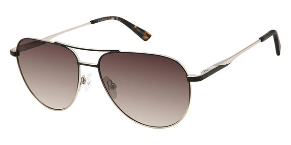 Black/Light Gold / Dark Brown Gradient Polarized / 54-14-135