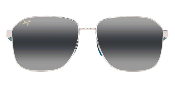 Shiny Silver with Dark Blue / Neutral Gray / 61-15-140