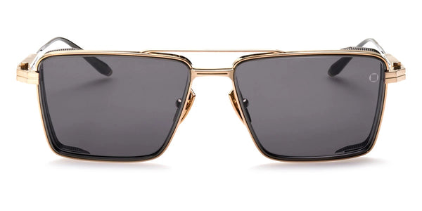 Brushed 12k Gold with Matte Black / Dark Gray / 55-16-152