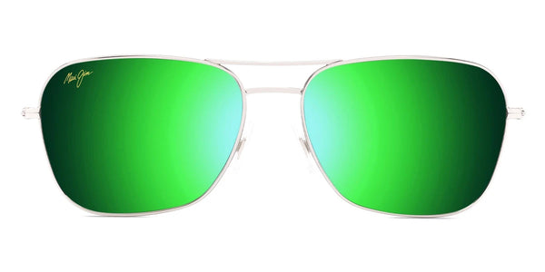 Shiny Silver with Crystal / MAUI Green® / 58-16-145