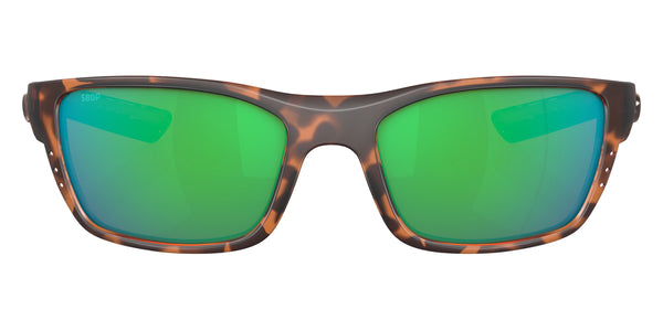 Retro Tortoise / Green Mirrored Polarized / 58-18-122