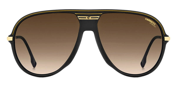 Matte Black Gold / Black Brown Green Antireflex / 61-14-145