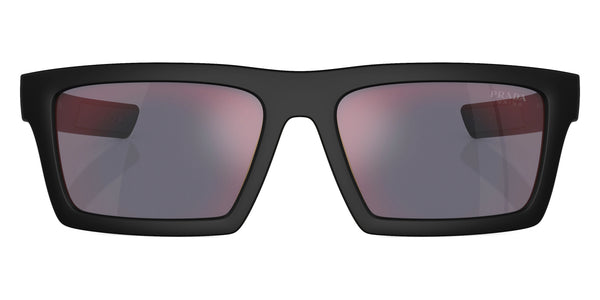 Matte Black / Dark Gray Mirrored Red / 55-18-140