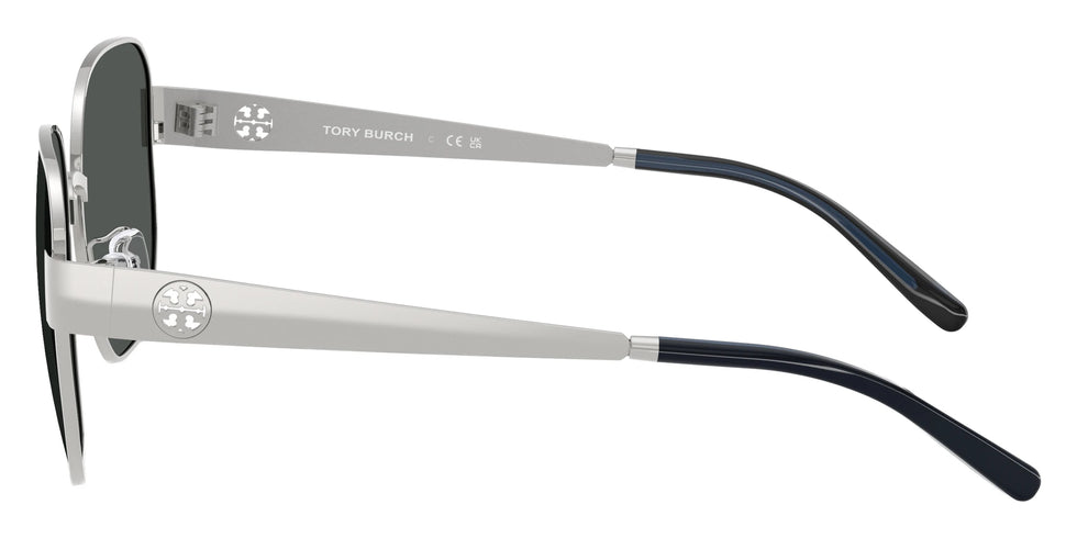 Tory Burch TY6117 327487 56 - Silver / Dark Gray