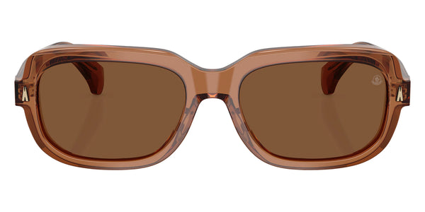 Transparent Shiny Cognac / Polarized Brown Solid / 55-18-145