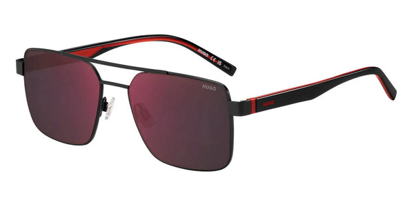 Matte Black / Red Mirrored / 56-18-145