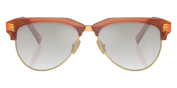 Caramel / Clear Silver Gradient / 57-16-140