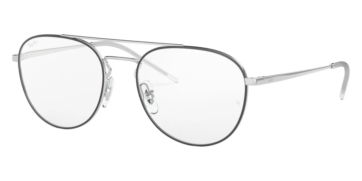 Ray-Ban RX6414 2983 55 - Black On Silver