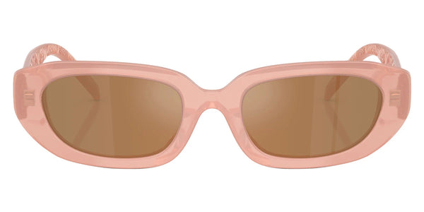 Milky Wine Pink / Brown Back Mirrored / 52-20-140