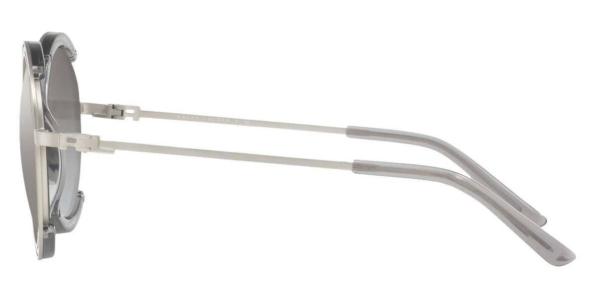 RALPH LAUREN RL7060 93516V 53 - Sanded Silver / Crystal Gray / Light Gray Mirrored Gradient Silver