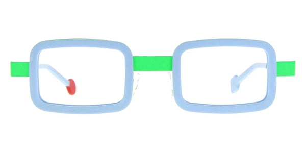 Matte Baby Blue/Satin Neon Green / 42-26-140