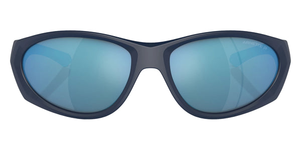 Matte Dark Blue / Dark Gray Mirrored Water Polarized / 62-17-125