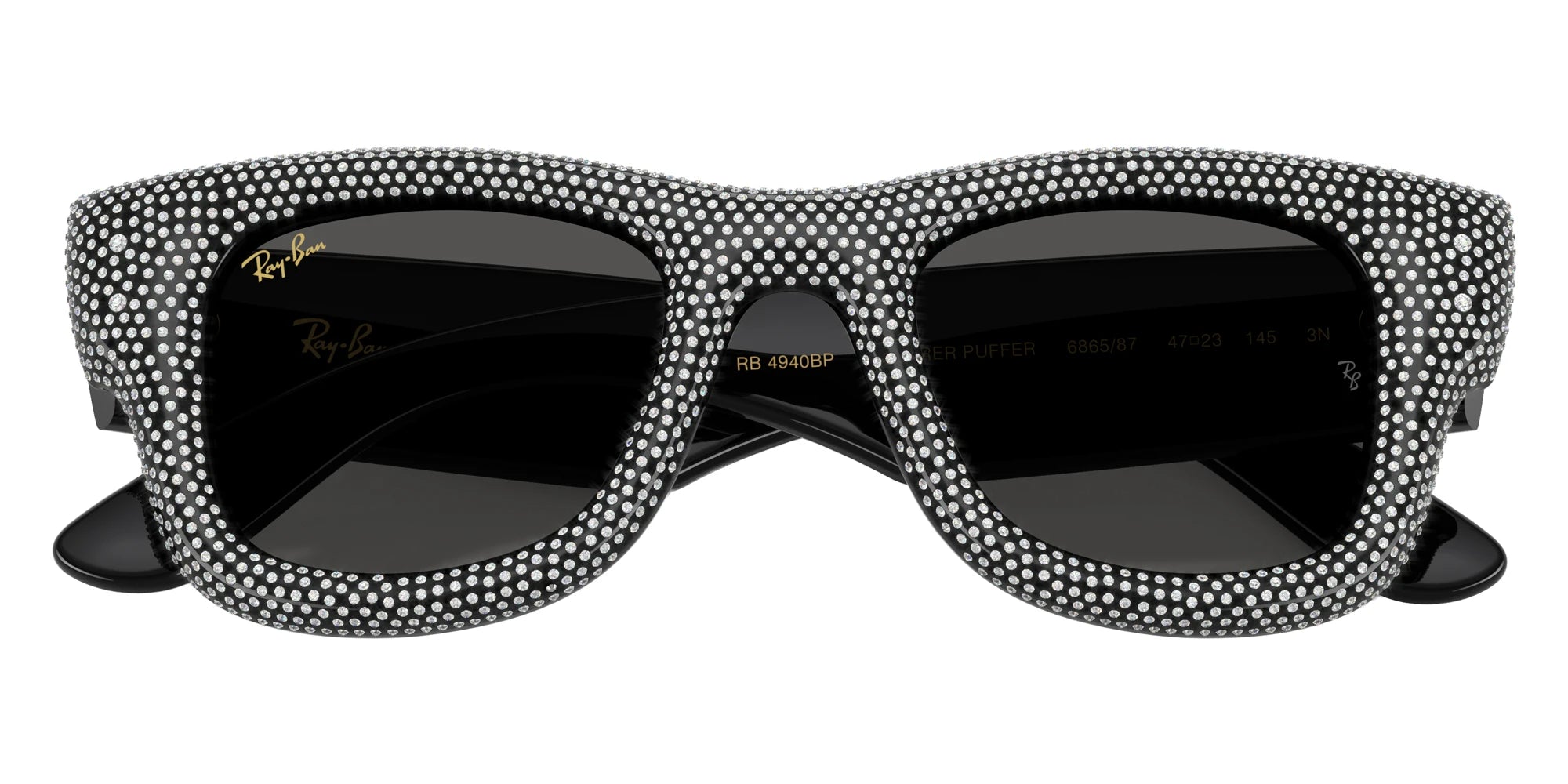 Ray-Ban - RB4940BP Wayfarer Puffer Crystal Pave Edition