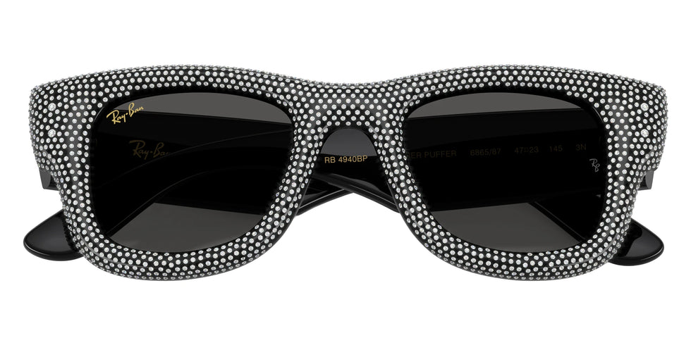 Ray-Ban - RB4940BP Wayfarer Puffer Crystal Pave Edition