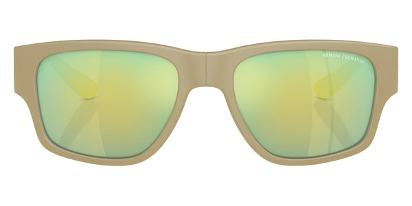 Matte Beige / Mirrored Green / 56-19-142