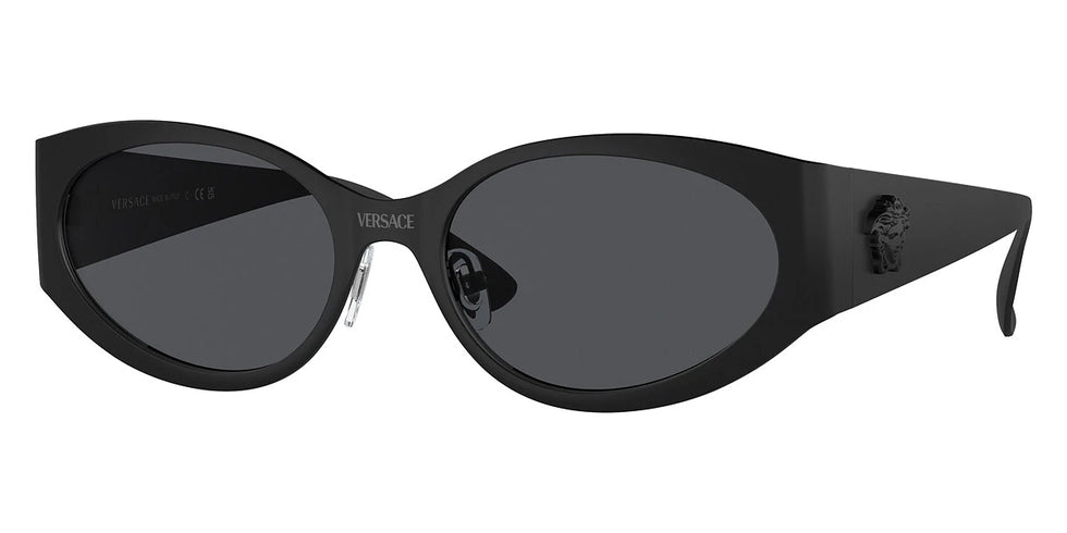 VERSACE VE2263 126187 56 - Matte Black / Dark Gray