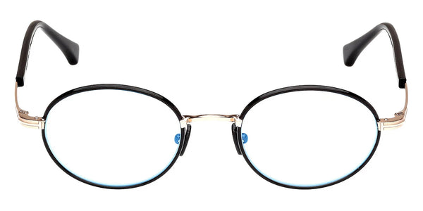 Shiny Black/Shiny Rose Gold / Blue Filter / 49-20-145