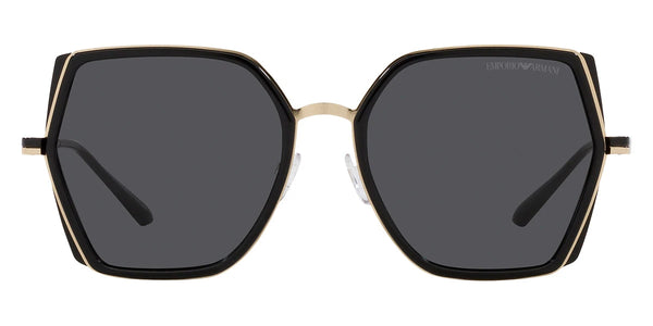 Shiny Pale Gold/Black / Dark Gray / 56-19-145