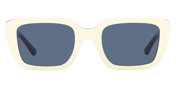 Ivory Red Blue Trilayer / Dark Blue / 51-21-140