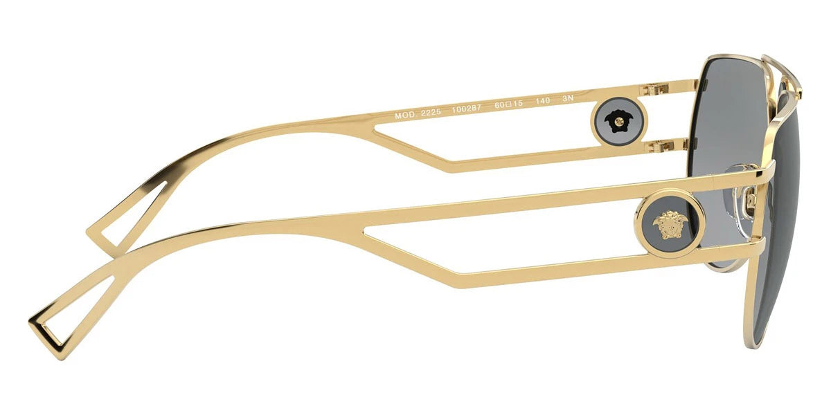 VERSACE VE2225 100287 60 - Gold / Gray