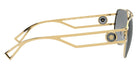 VERSACE VE2225 100287 60 - Gold / Gray